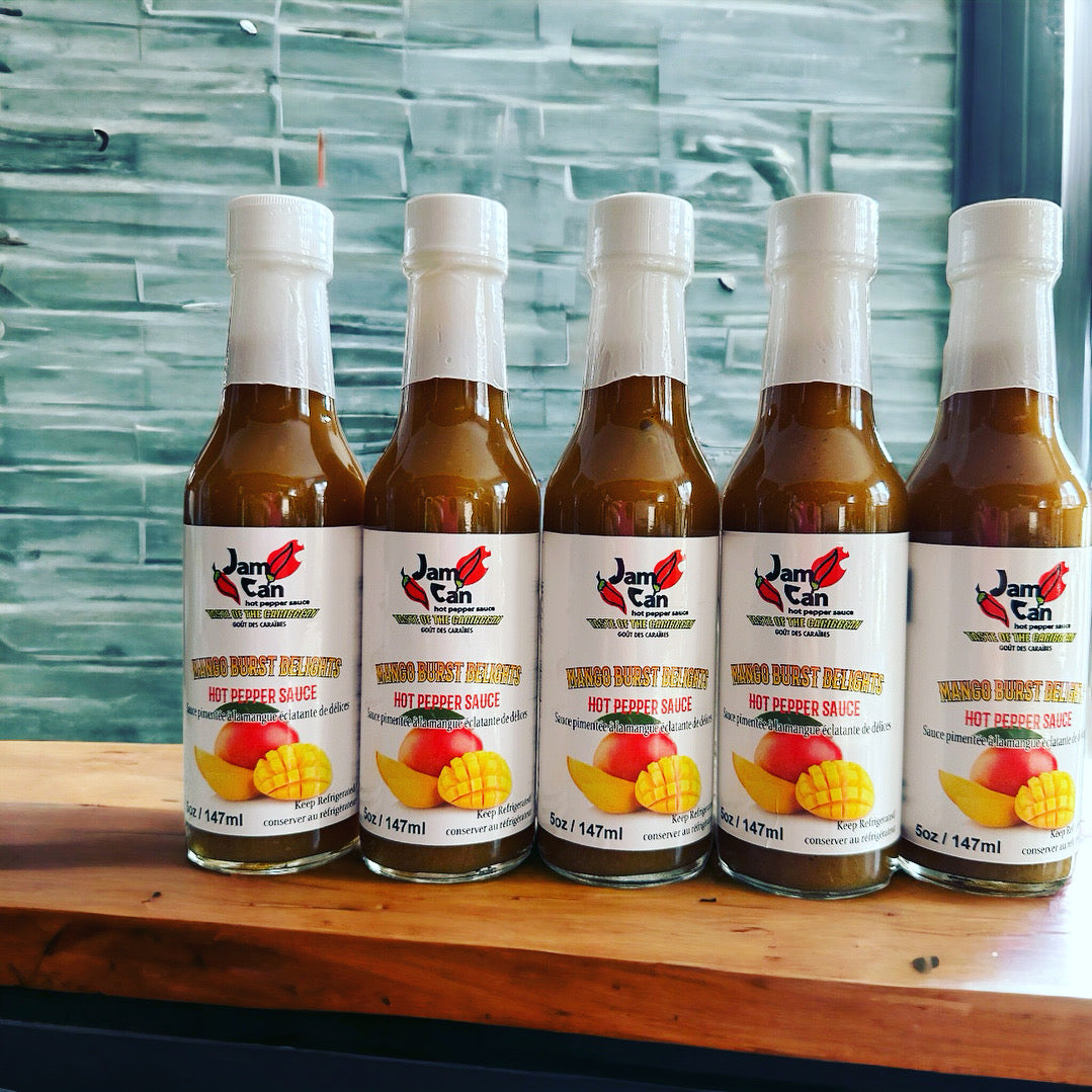 Mango Burst Delight Hot Pepper Sauce